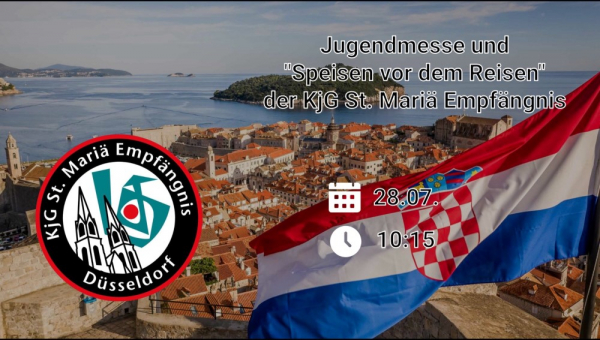 Erteilung des Reisesegens, 28.07.2024 10:15 Uhr